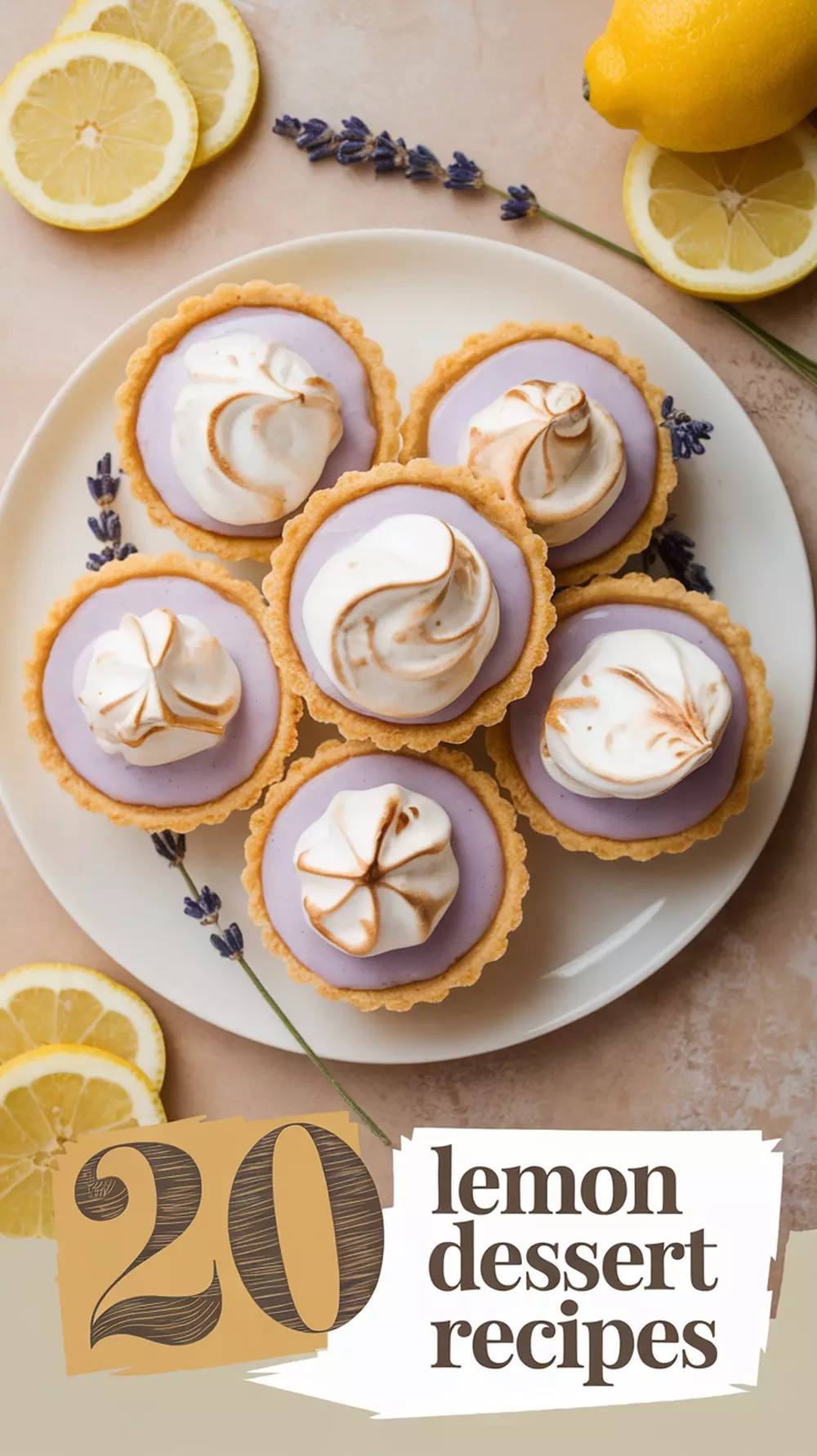 🍋 20 Lemon Dessert Recipes for Every Occasion	Bright, tangy, and bursting with flavor, these lemon desserts are simple to make and sure to impress at parties or family gatherings.