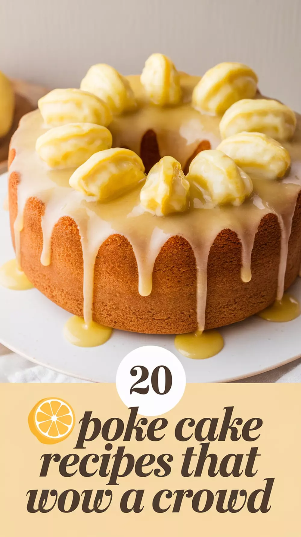 🍰 20 Poke Cake Recipes That Wow a Crowd	These fun and flavorful poke cakes are a hit at potlucks and birthdays! With easy-to-follow recipes, they’re as fun to make as they are to eat.