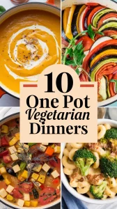 🍋🥦 Quick & Tasty One-Pot Vegetarian Dinners for Everyone 🧄🍲 Enjoy wholesome meals with less mess! These one-pot vegetarian recipes are perfect for comforting dinners that don’t skimp on flavor. 🥕✨ #VegetarianCooking #OnePotMeals #EasyDinners #DinnerIdeas #CozyRecipes