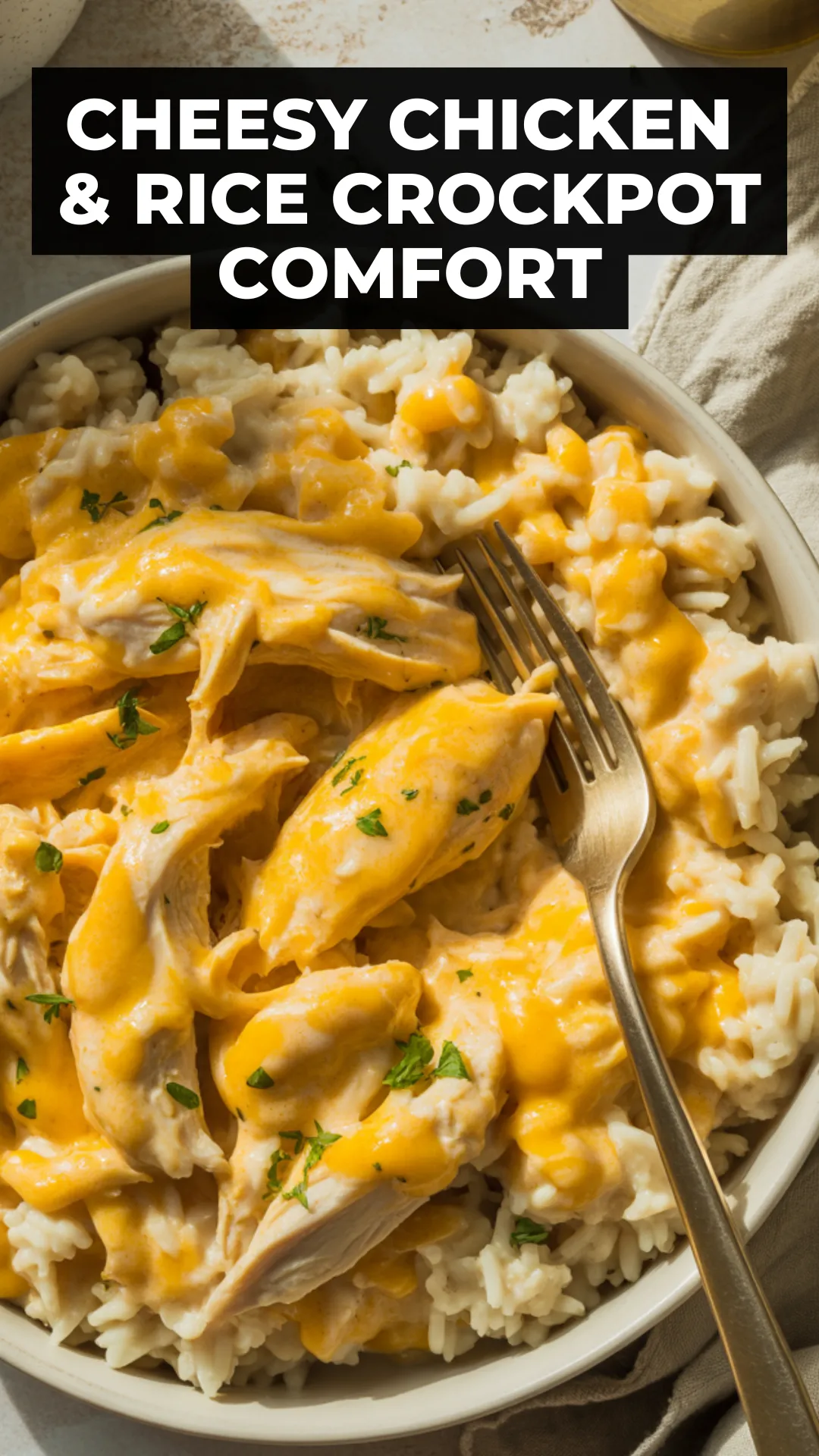 Creamy, cheesy, and irresistibly comforting, this Cheesy Chicken & Rice Crockpot Comfort recipe is the ultimate struggle meal for busy nights. Made with pantry staples and ready with almost no effort, it’s a cozy dinner that proves you don’t have to sacrifice flavor when you’re stretching every dollar.