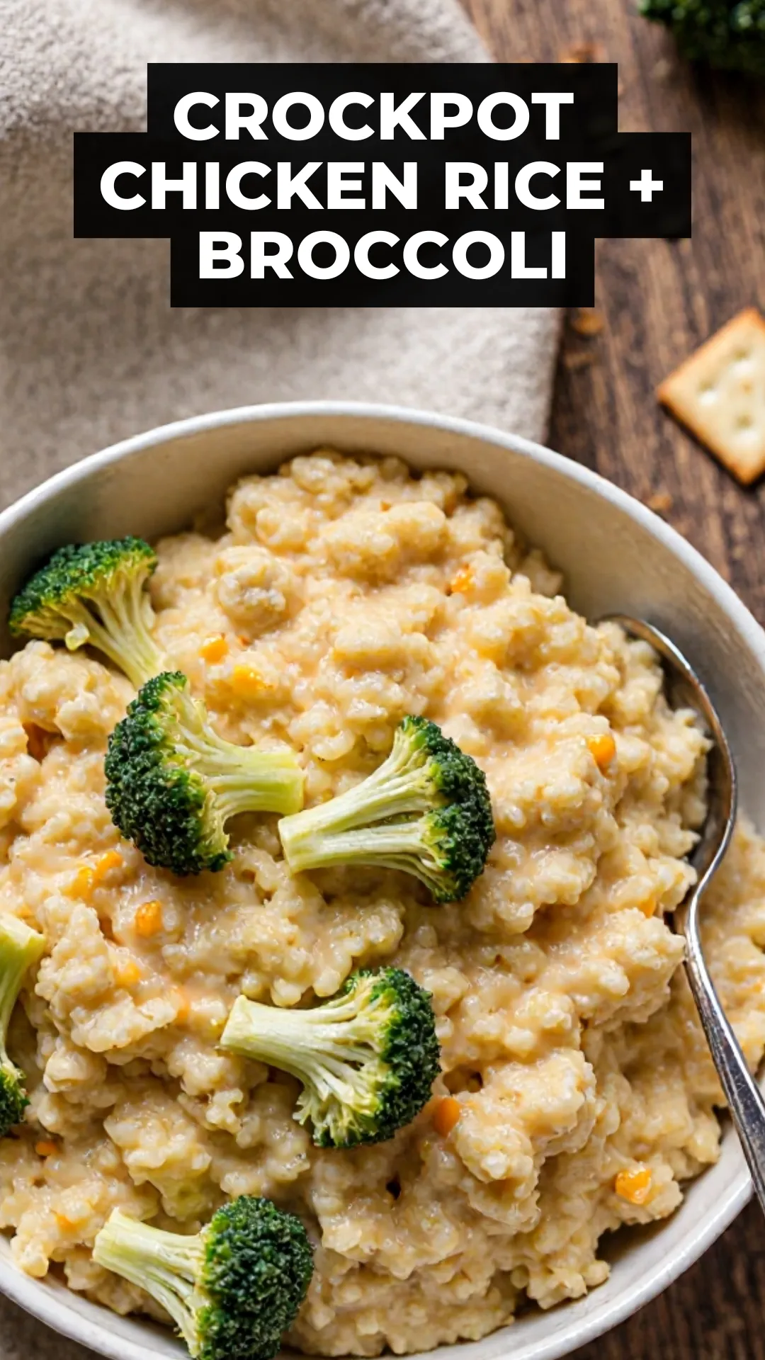 Looking for budget friendly meals that are cozy, filling, and totally kid-approved? This crockpot chicken, rice, and broccoli is a one-pot wonder with creamy cheese, tender veggies, and zero stress.