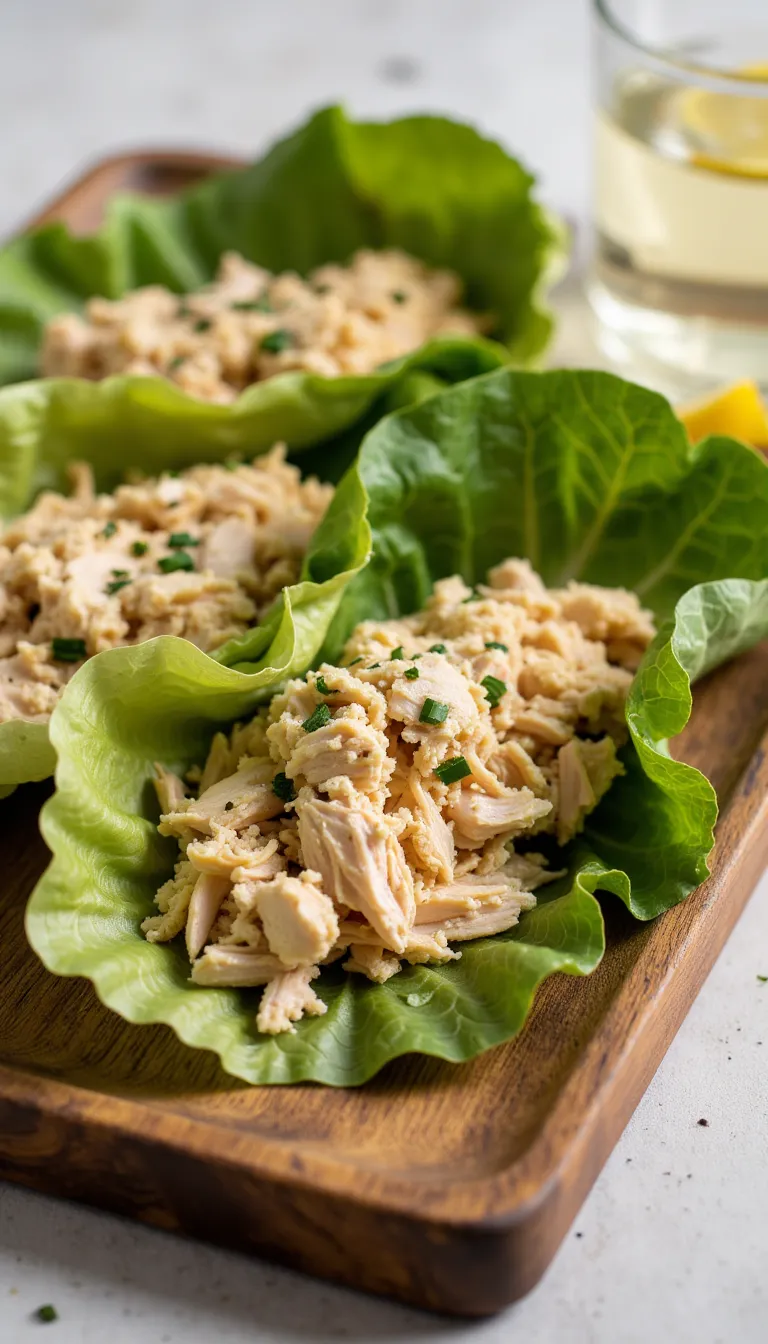 Light, healthy, and so simple! These Honey Mustard Chicken Lettuce Wraps are a no-cook, fresh dinner option made for hot summer nights.
