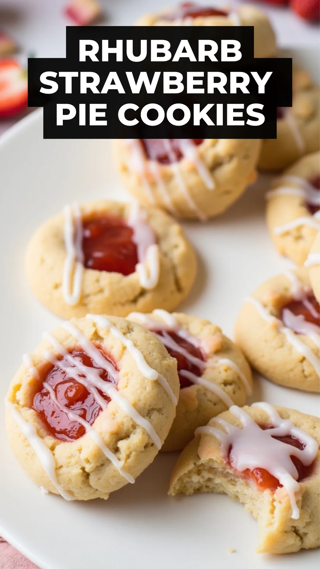 Looking for easy desserts to make at home? These strawberry rhubarb pie cookies are a simple, no-fuss twist on your favorite summer dessert—perfect for bake sales, picnics, or cozy afternoon treats.