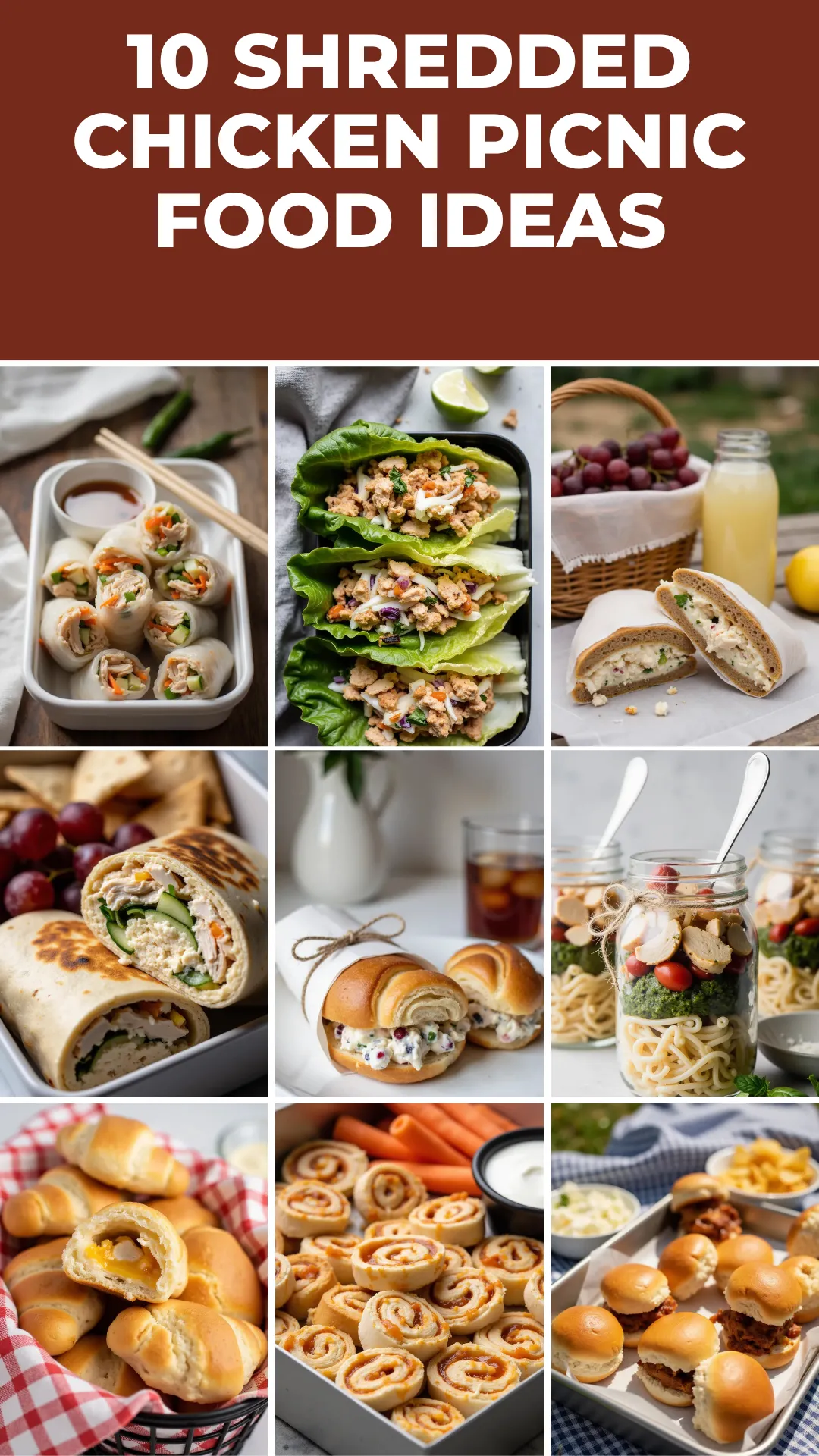 Planning the perfect picnic? These 10 shredded chicken recipes are easy to pack, full of flavor, and totally family-approved. From sliders to jar salads, you’ll love these portable picnic ideas!