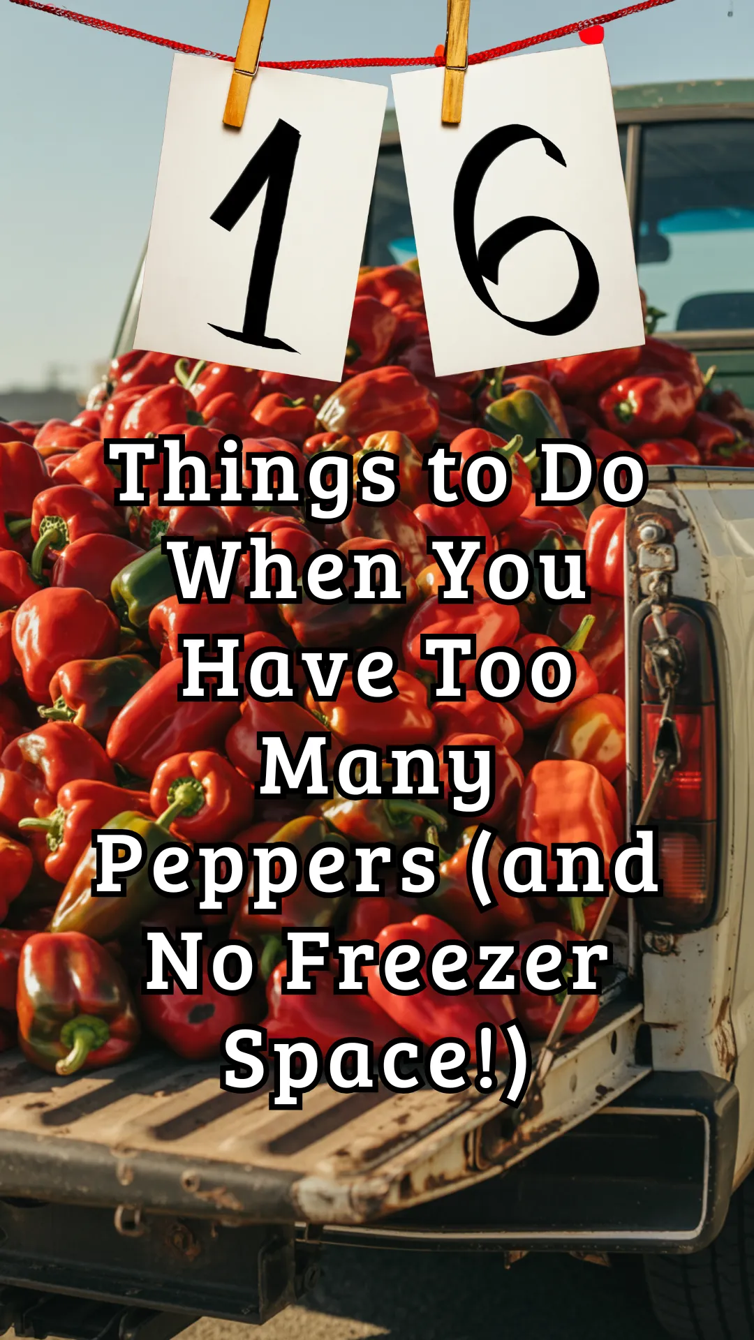 Got buried in bell peppers? Whether your garden exploded or your neighbor showed up with a mountain of them, here’s how to turn that pile into jars, powders, and sauces you’ll actually use. Safe canning ideas, dehydrator tricks, and clever ways to make sure not a single pepper goes to waste. #HomeCanning #PreservingFood #CanningForBeginners
