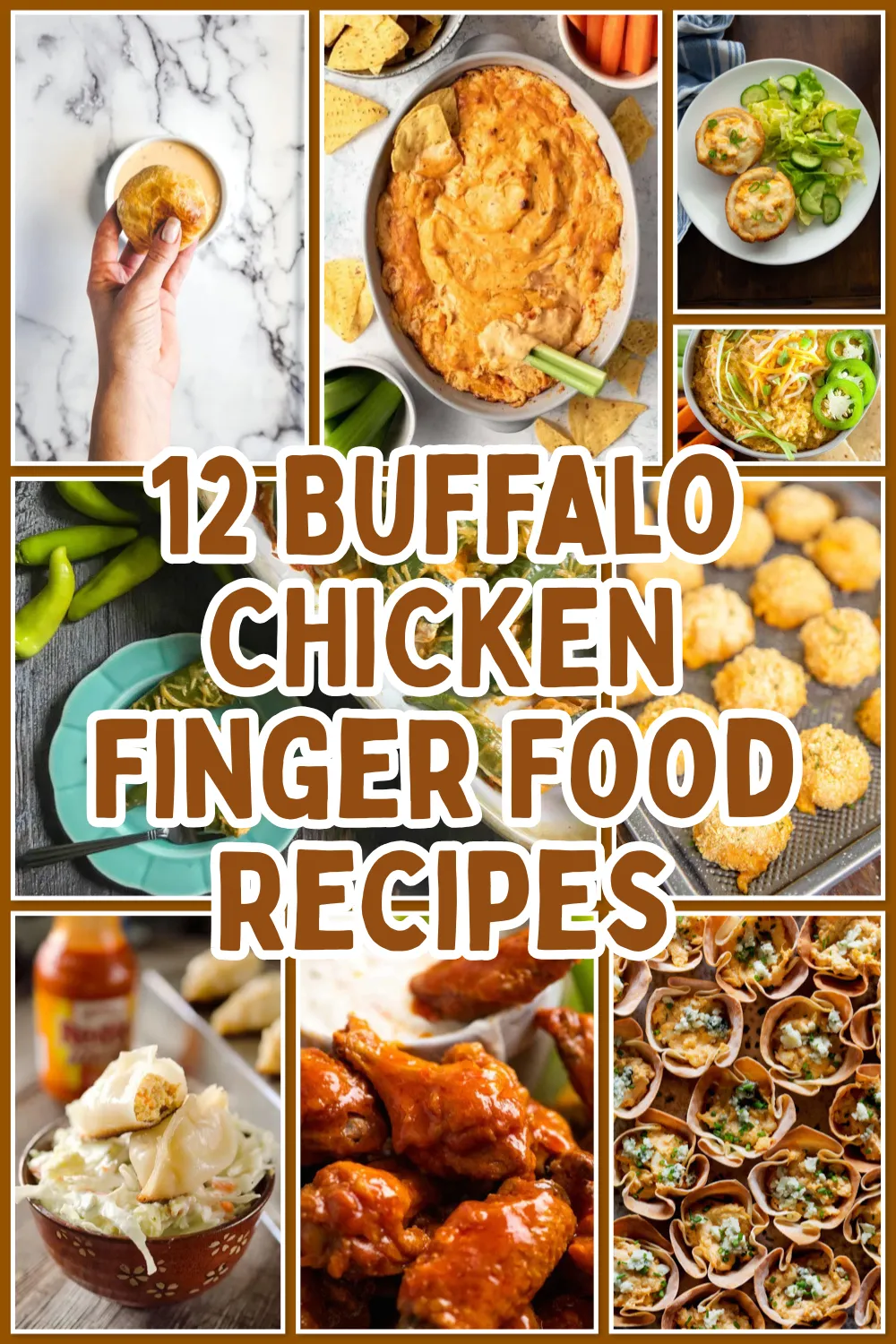Spicy, saucy and addictive — these buffalo chicken finger foods are perfect for sharing, snacking, and cheering your team on! 🏈😋 #buffalochickenfingerfood #spicyappetizers #partyfood #chickenappetizers