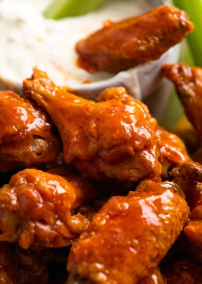 Baked Buffalo Wings 