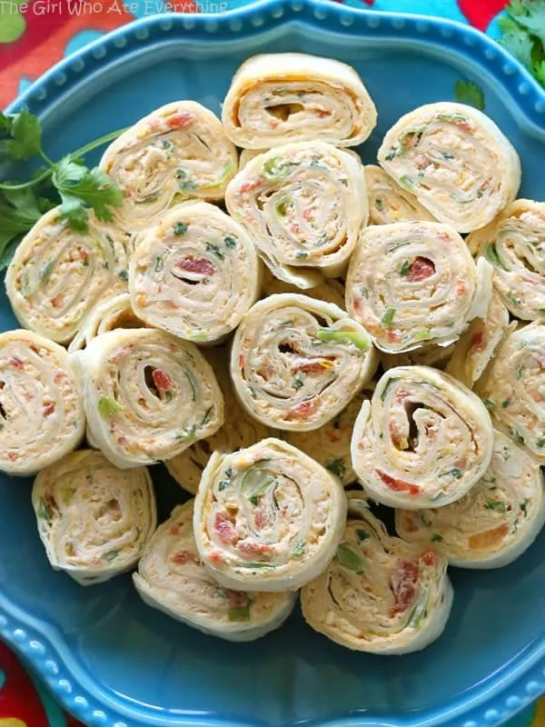 Chicken Enchilada Roll Ups