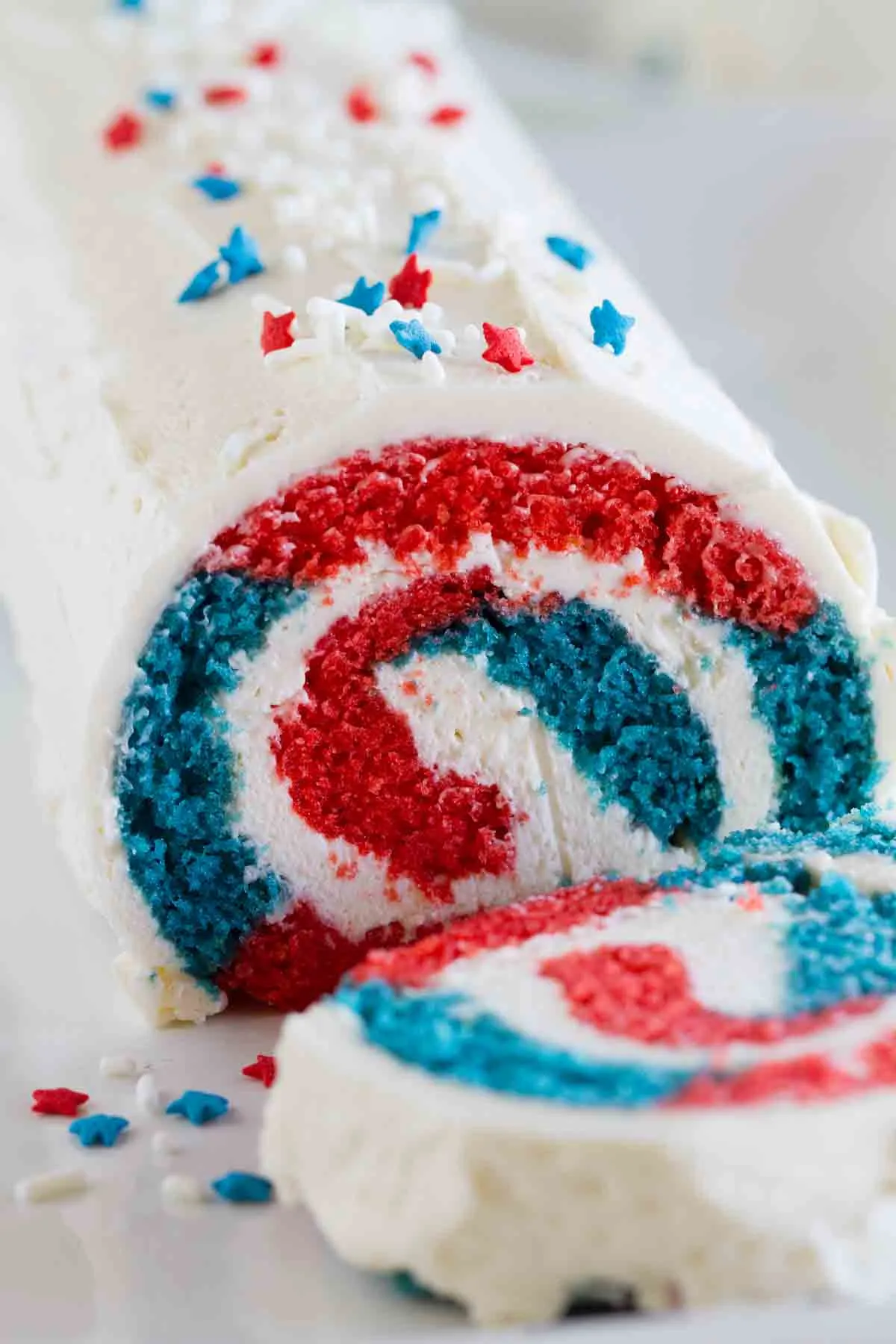 Patriotic Cake Roll