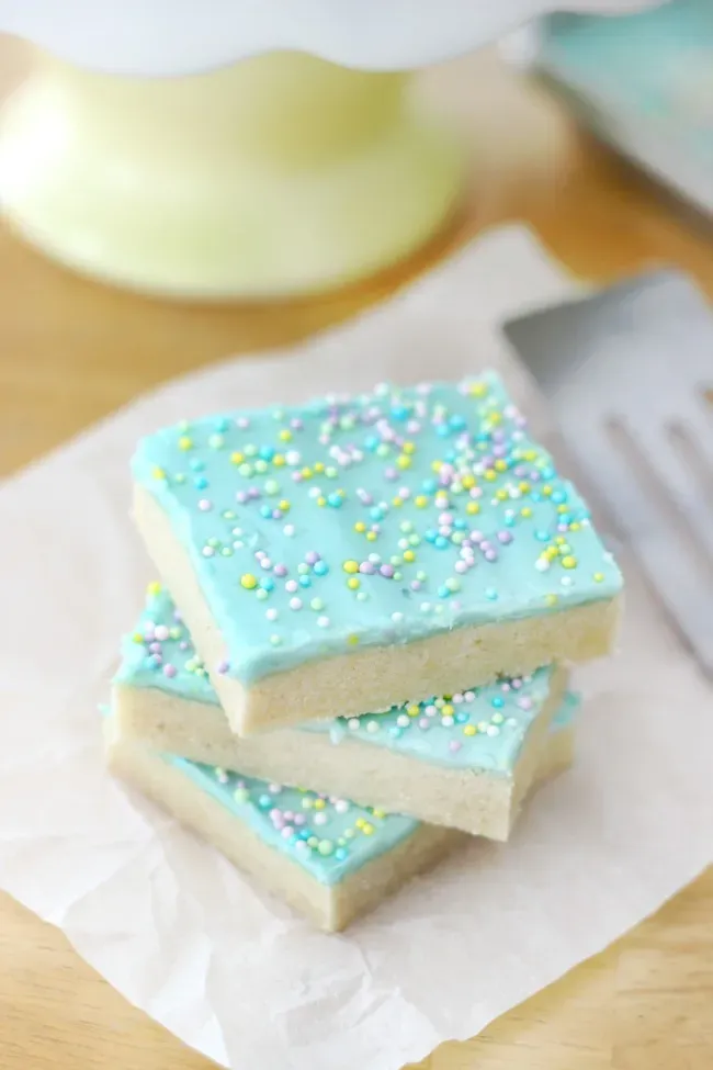 Bakery Sugar Cookie Bars Recipe 