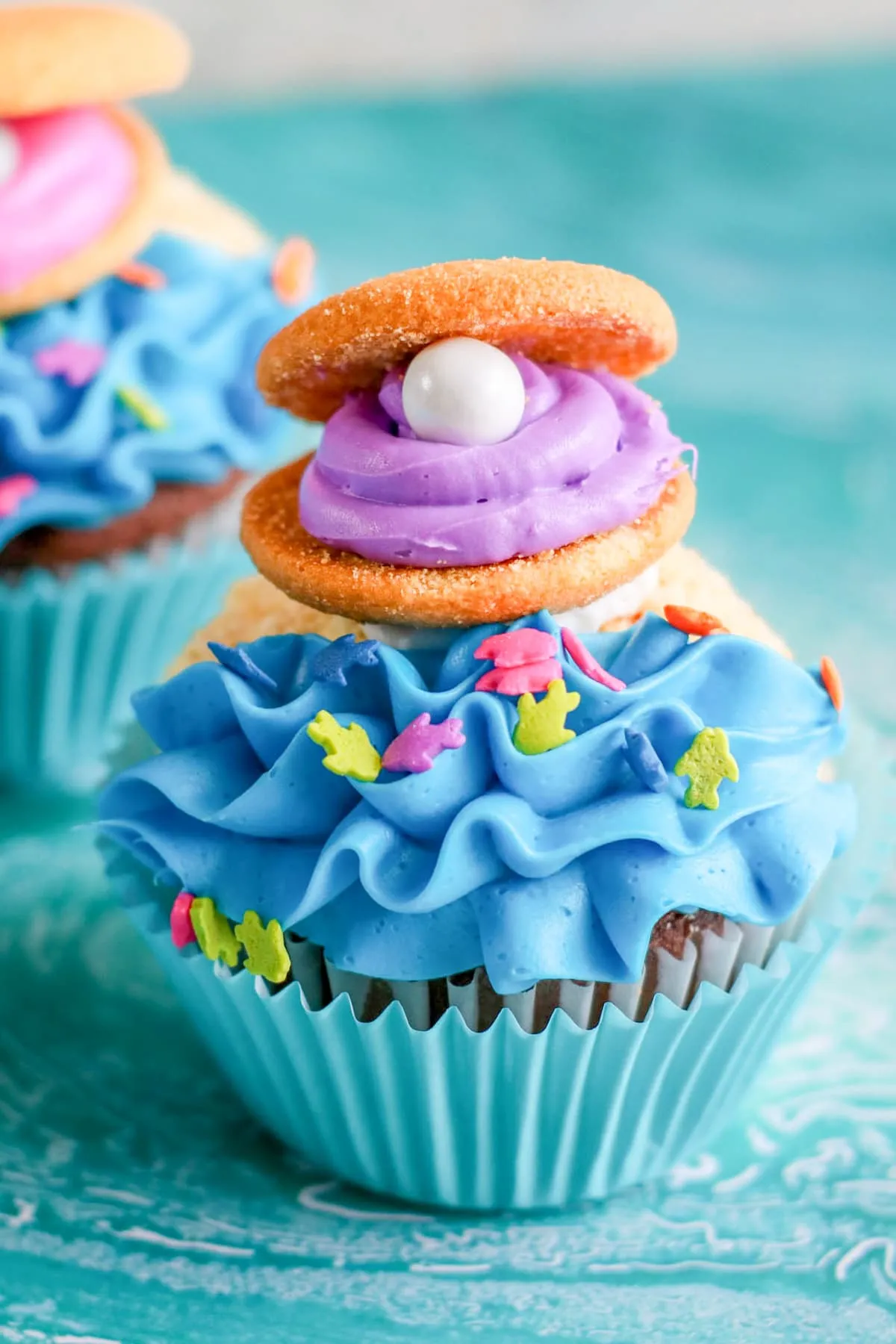 Beach Cupcakes