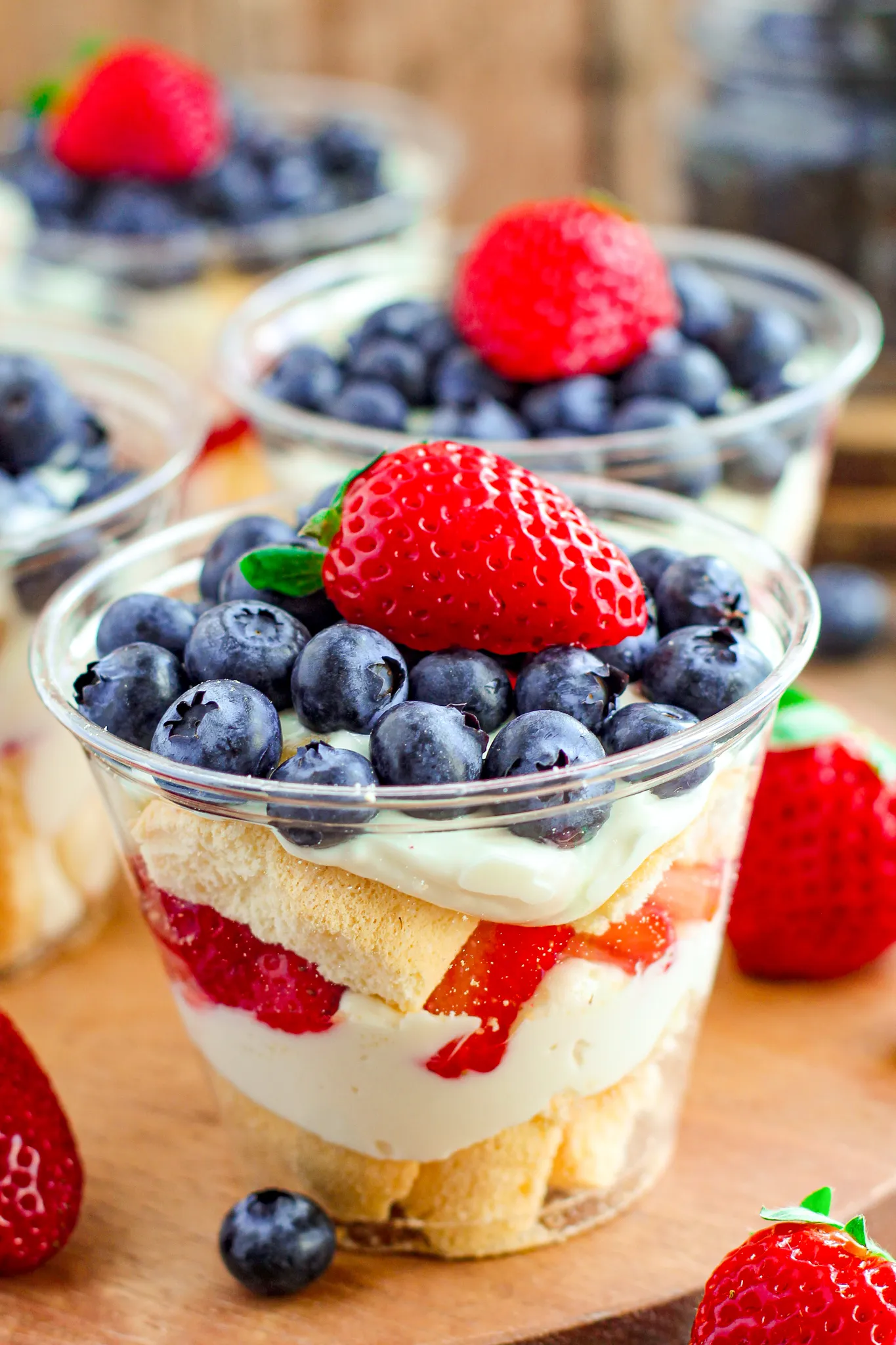 Berry Patriotic Trifles