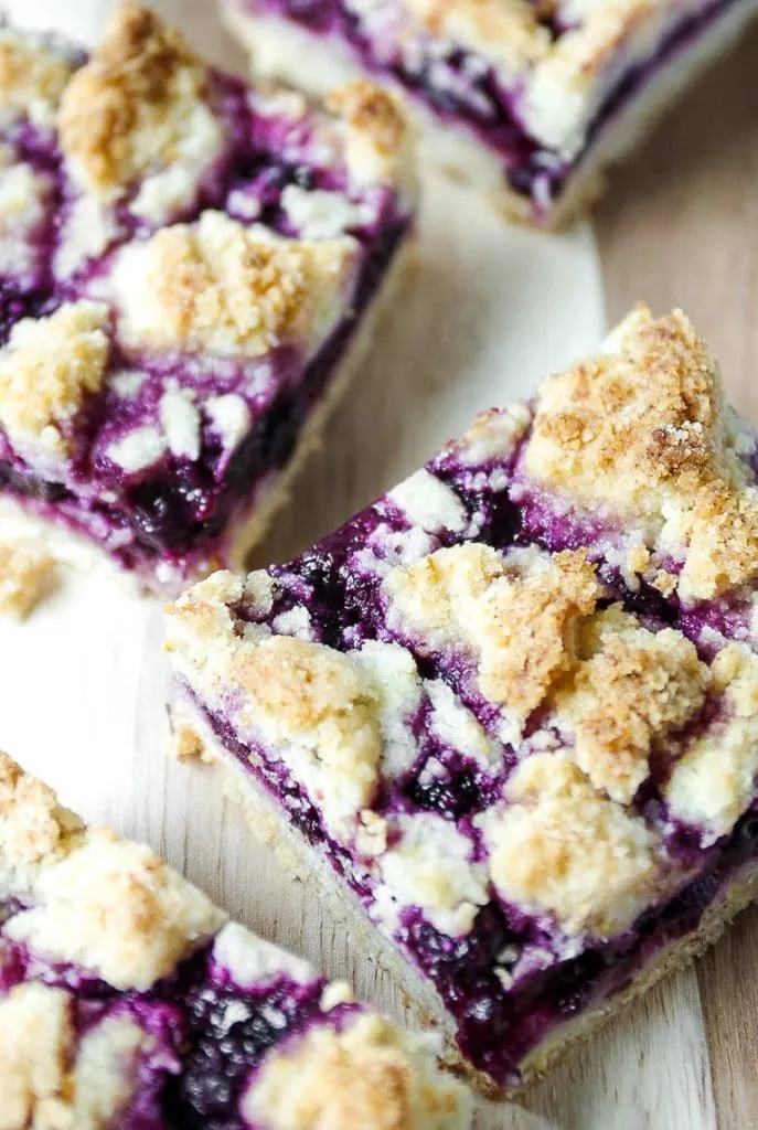 Blueberry Crumble Bars Recipe