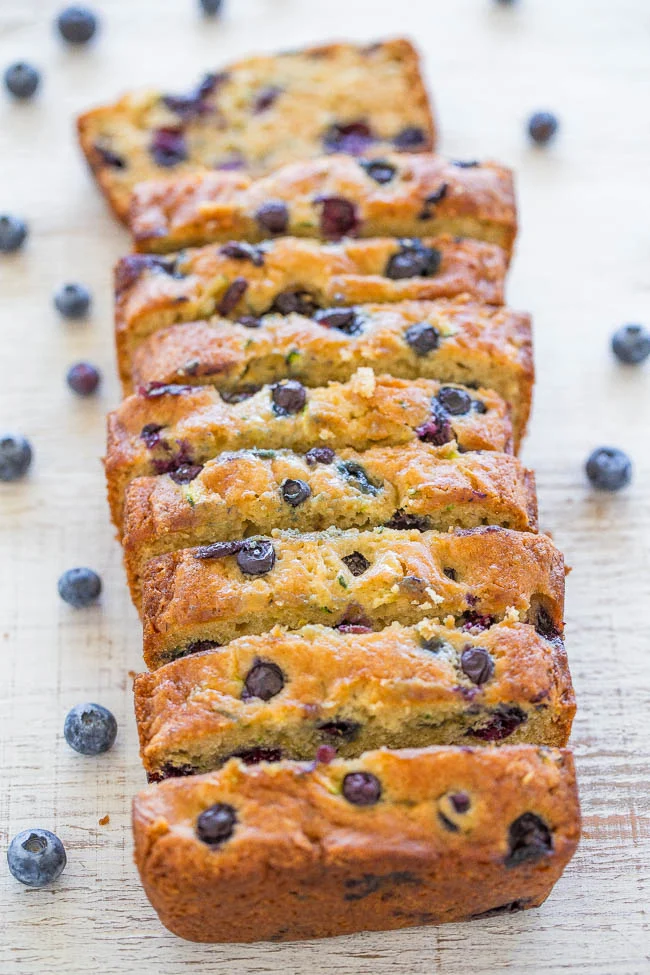 Blueberry Zucchini Bread