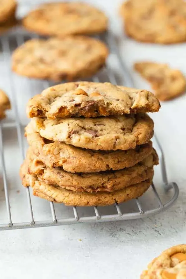 Butterscotch Toffee Cookies Recipe