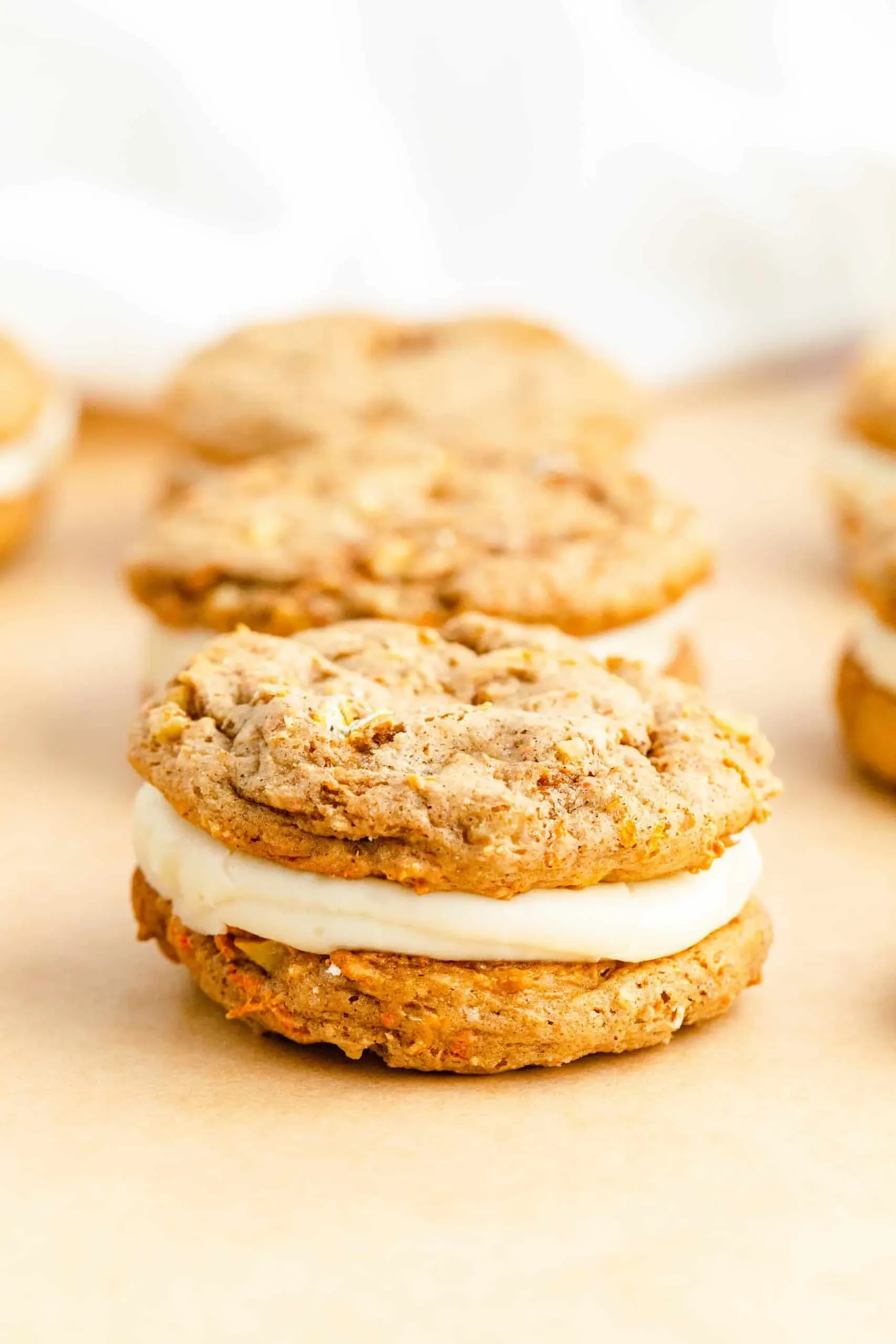 Carrot Cake Cookies Made From Cake Mix