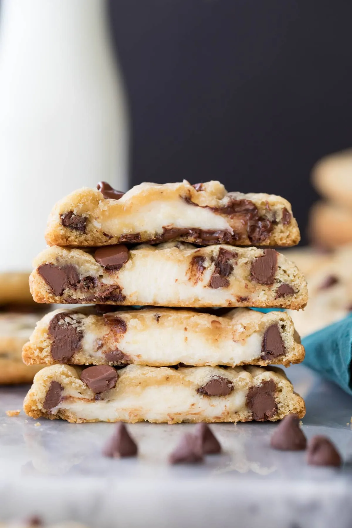 Cheesecake Stuffed Cookies