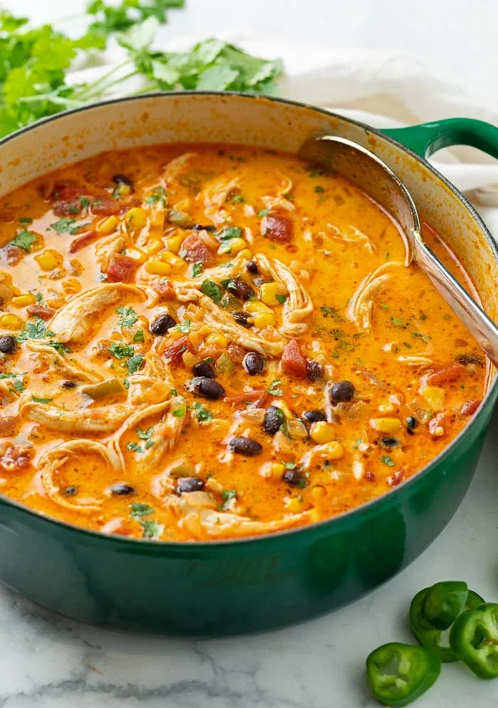 Chicken Enchilada Soup