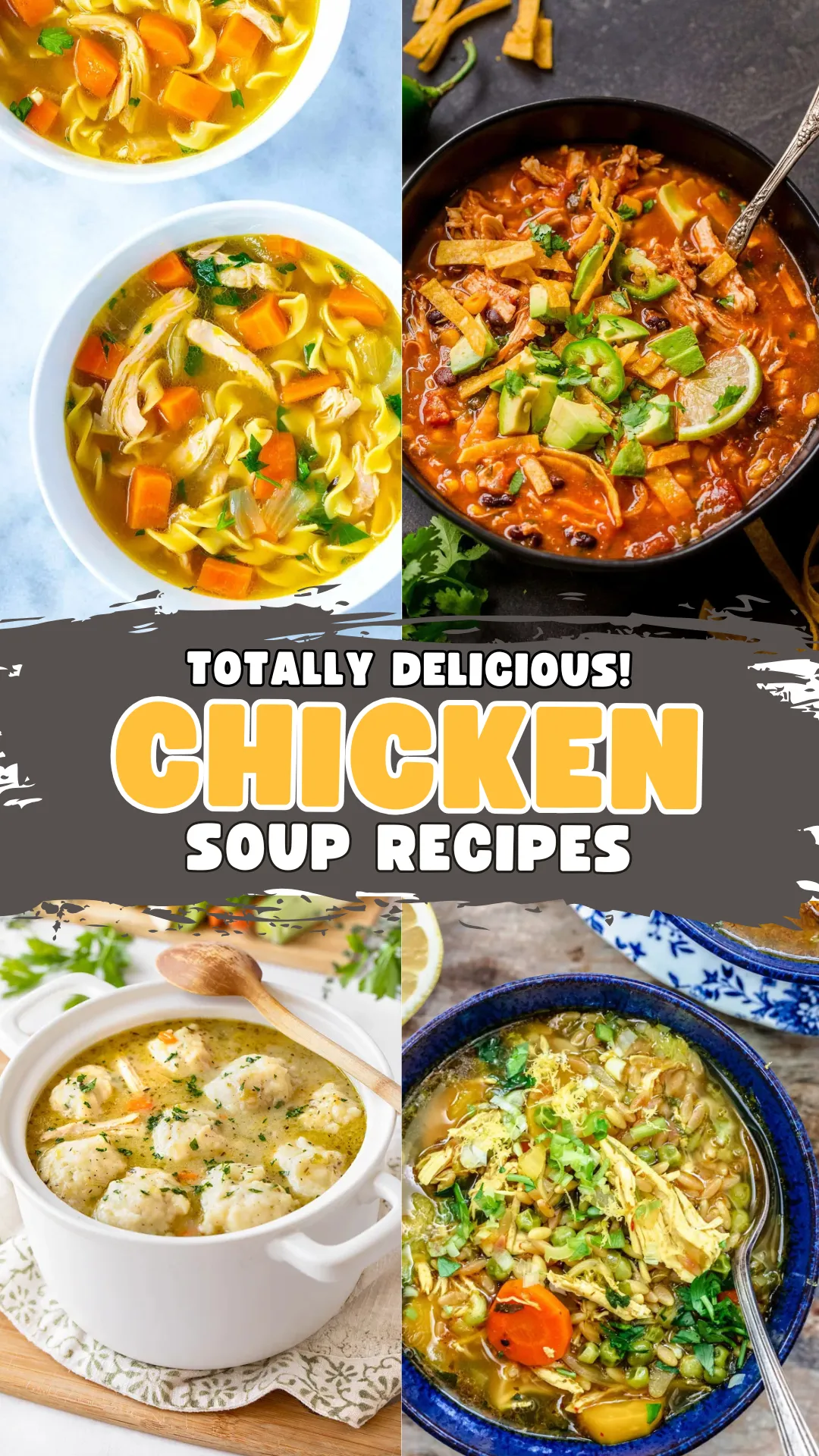 When the weather turns chilly (or you just need a hug in a bowl), chicken soup is always the answer! This list is packed with the best of the best—from the ultimate classic chicken noodle soup to creamy, dreamy favorites like chicken gnocchi and chicken pot pie soup. Whether you love a brothy, veggie-packed soup or a thick and cozy bowl, you’ll find a new favorite here. Let’s get cooking!