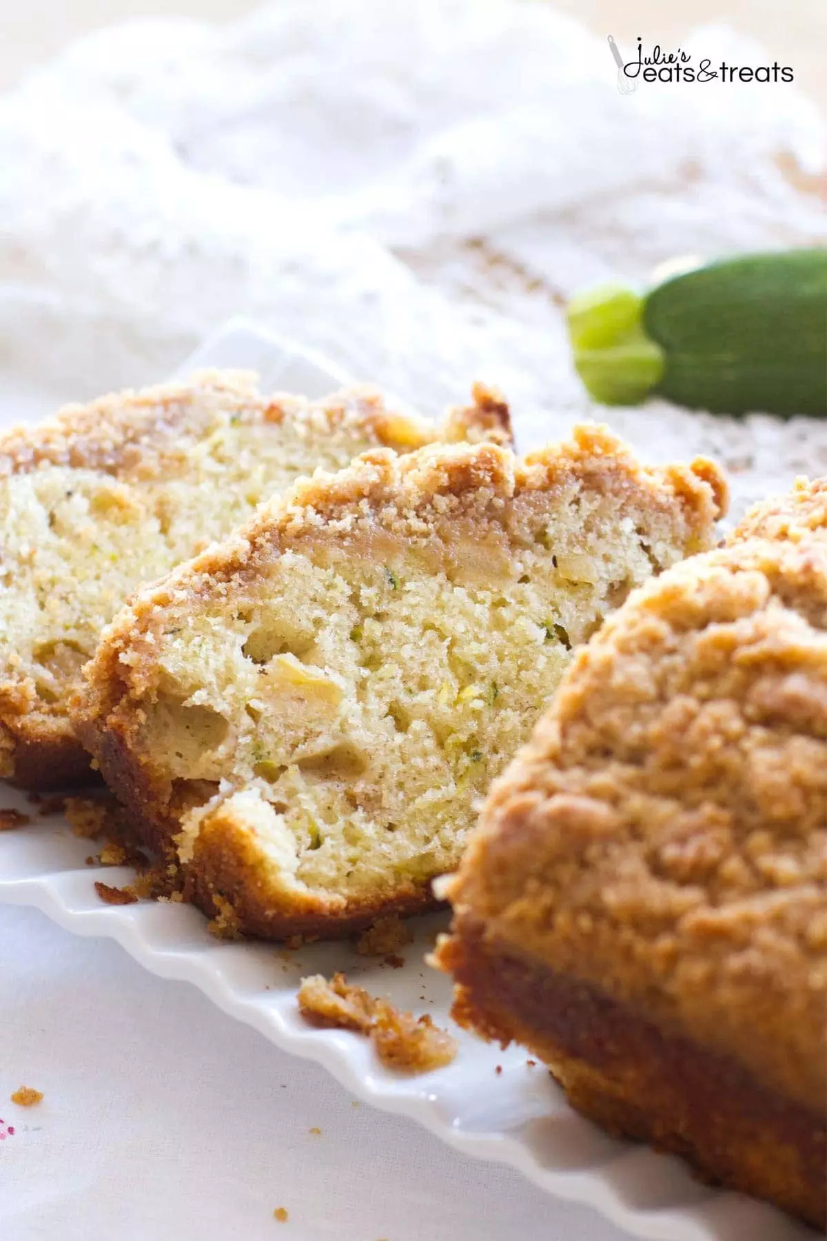 Crumb Apple Zucchini Bread