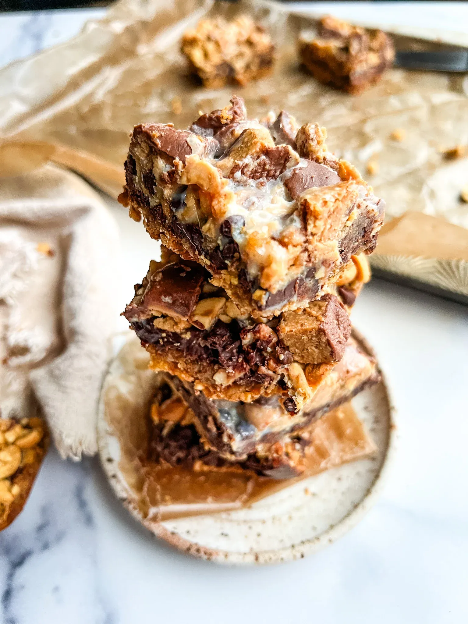 Crunchy Sweet and Salty Bars