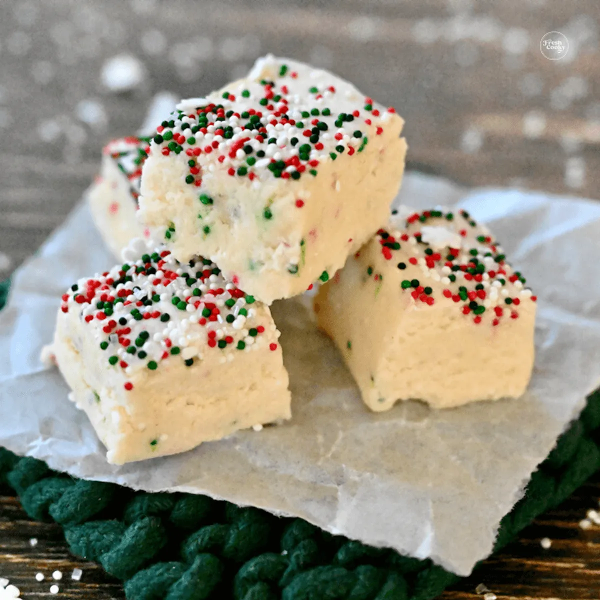 Easy Christmas Sugar Cookie Fudge Recipe