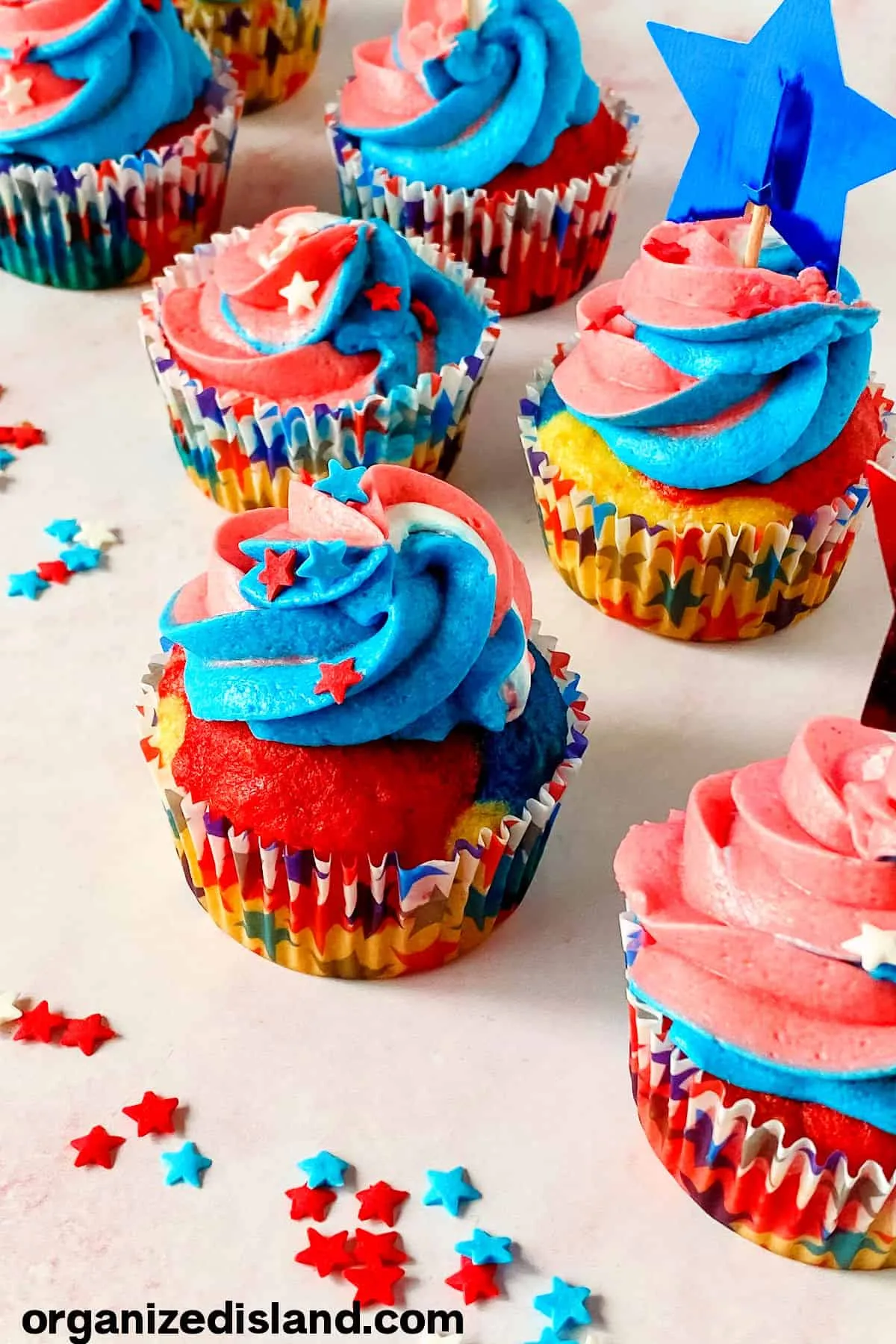 Patriotic Cupcakes