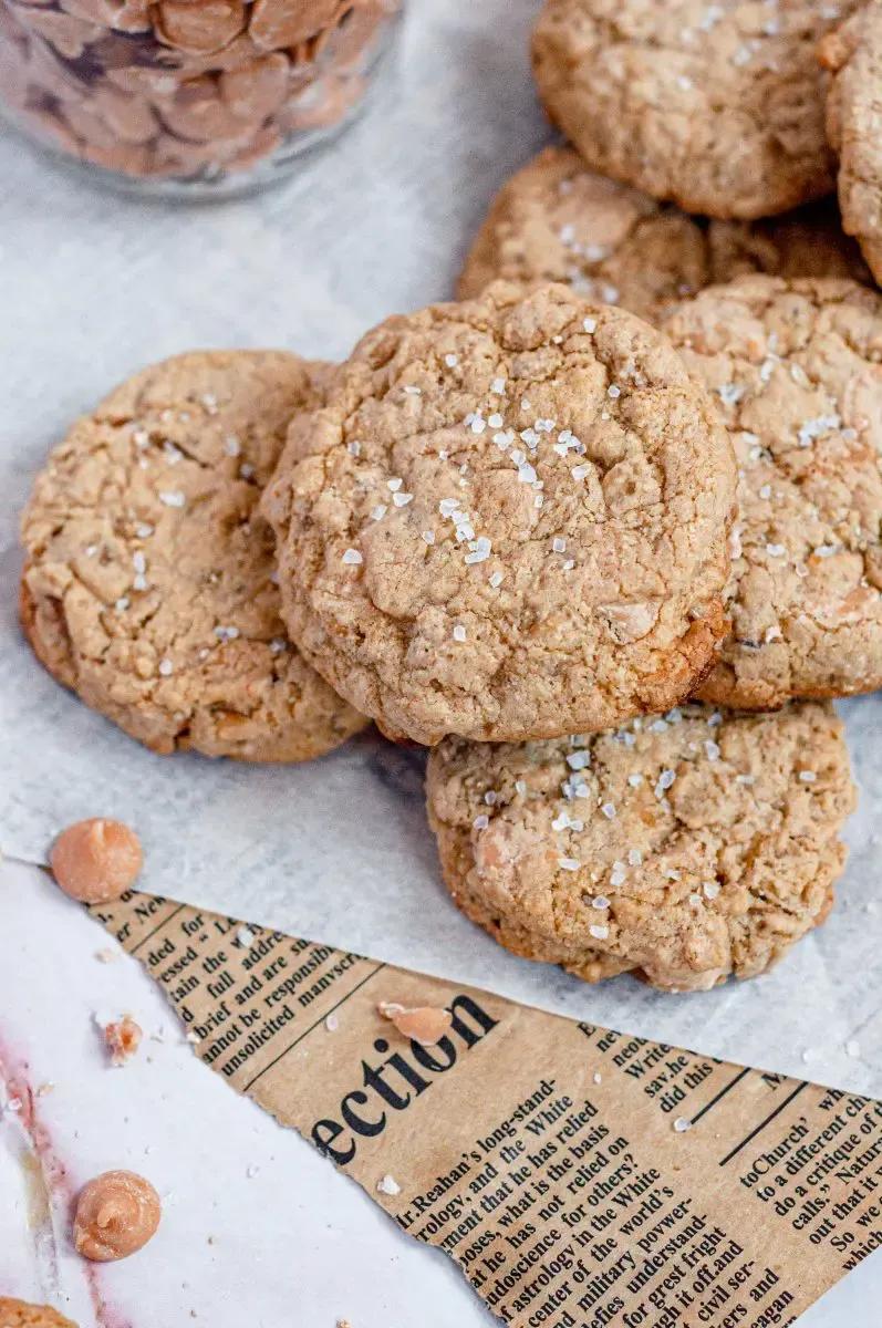 Gluten-Free Butterscotch Oatmeal Cookies 