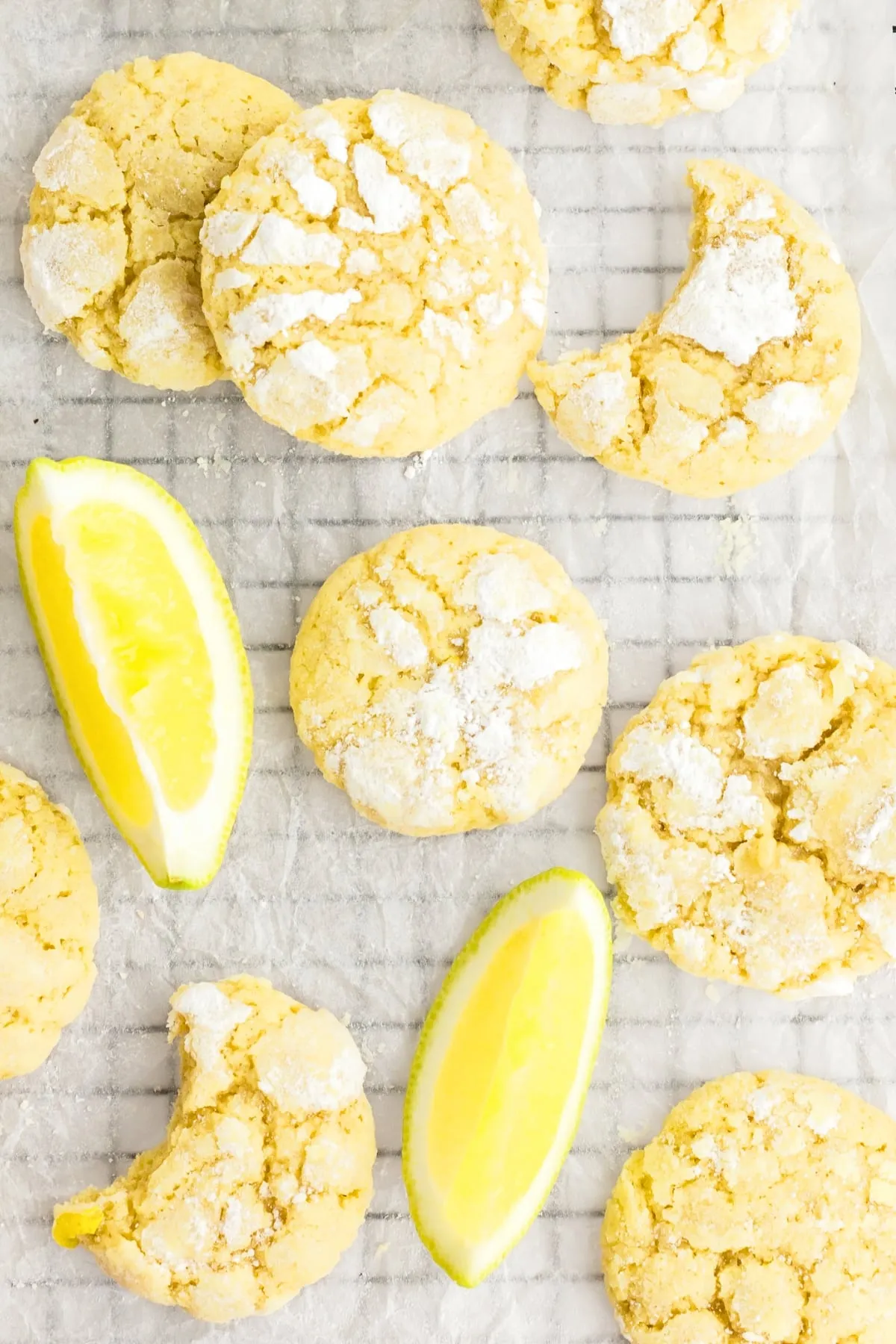 Gluten-Free Lemon Crinkle Cookies (Dairy-Free)