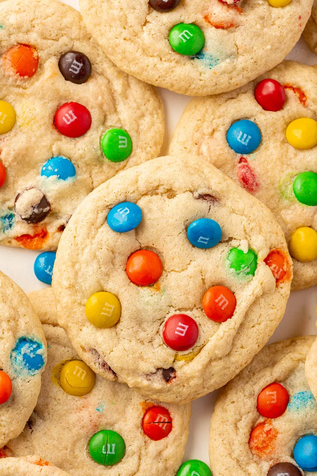 Gluten-Free M&M Sugar Cookies