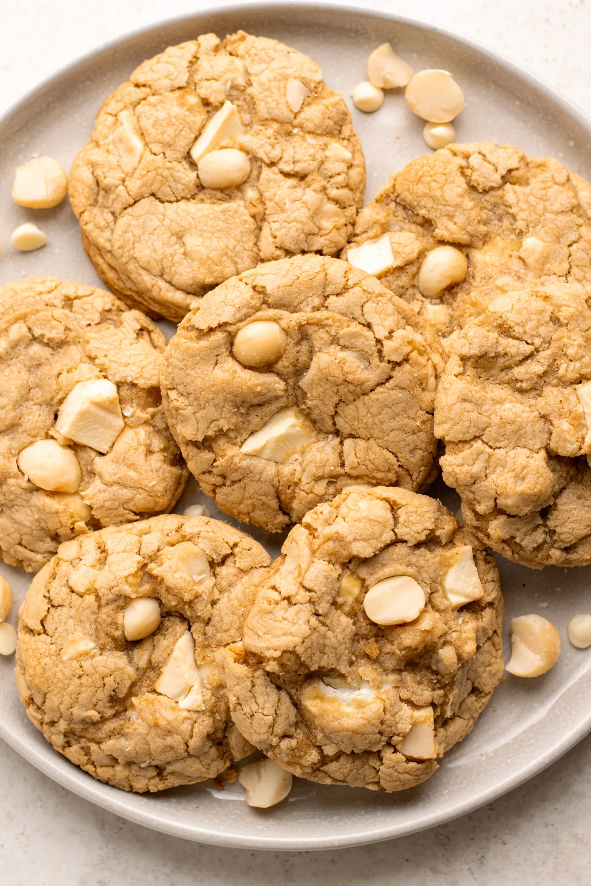 Gluten Free White Chocolate Macadamia Nut Cookies