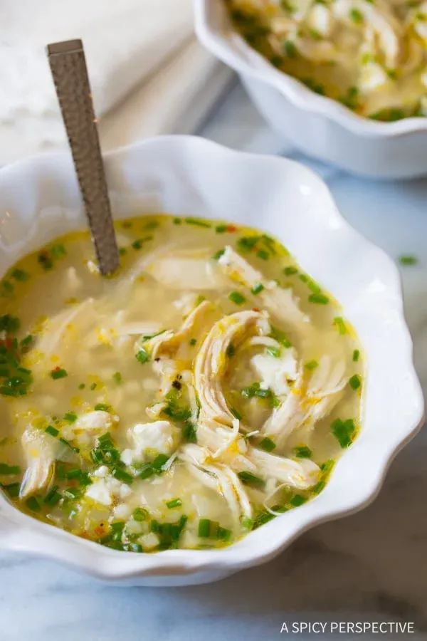 Greek Lemon Chicken Soup Recipe