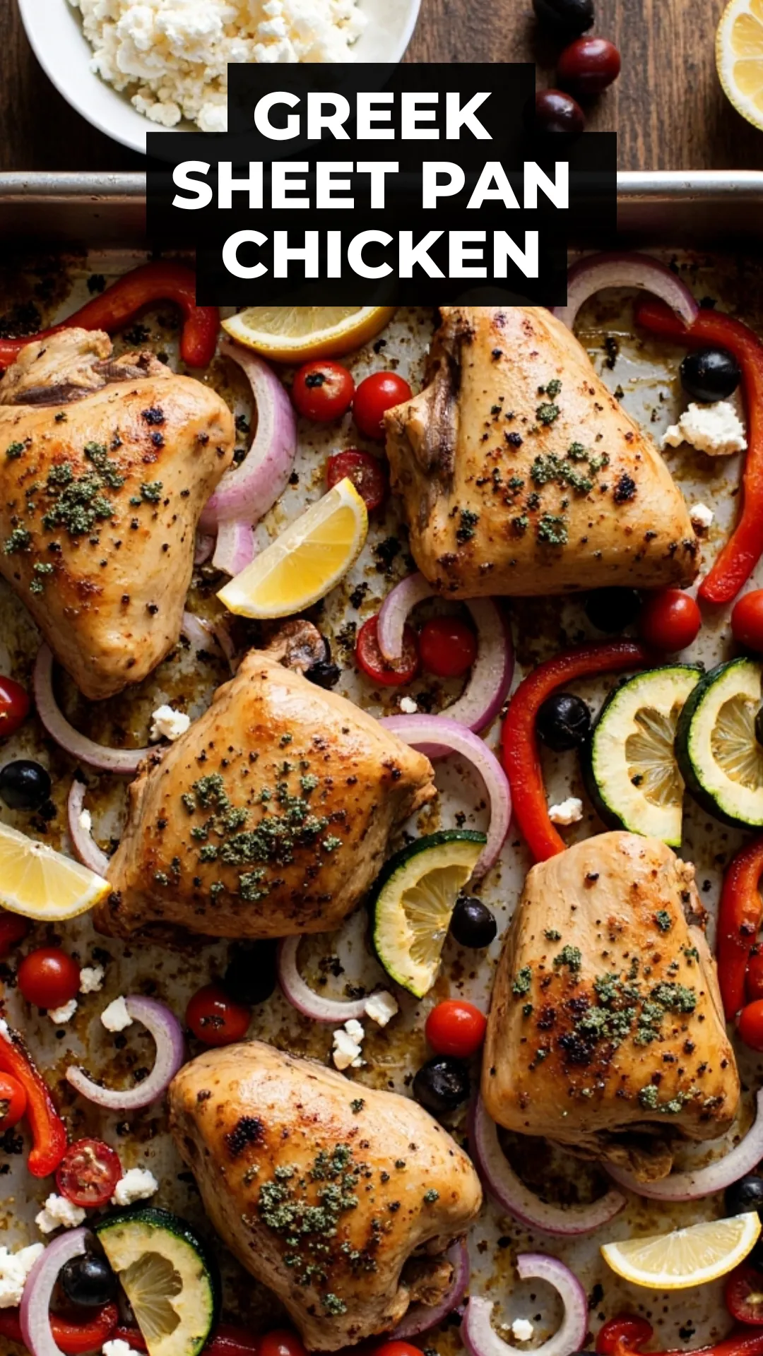 This budget friendly meal delivers big Mediterranean flavor with just chicken, veggies, and pantry staples. One pan, no mess, and everyone goes back for seconds—what’s not to love?