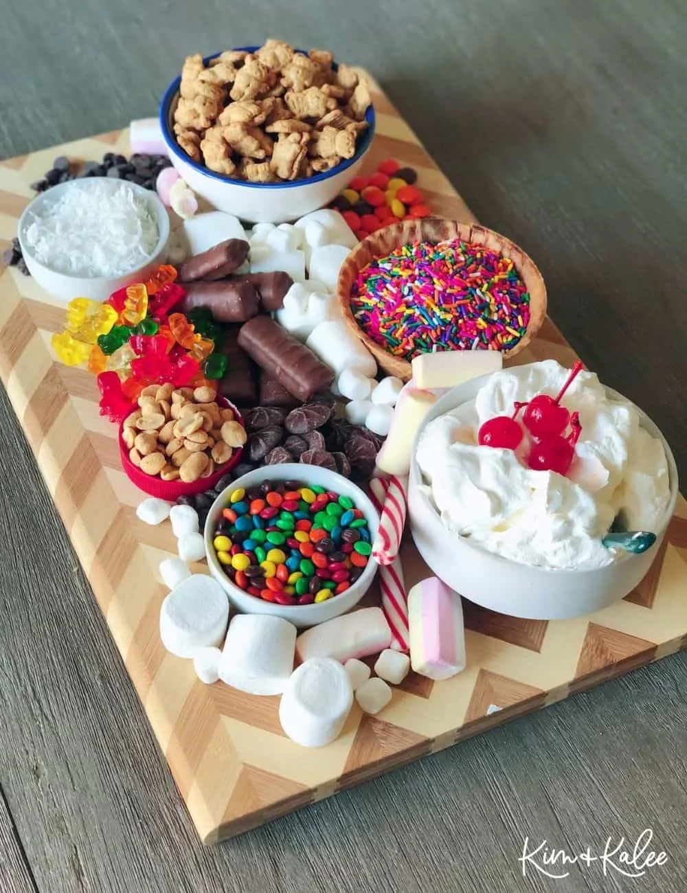 Ice Cream Sundae Charcuterie Board