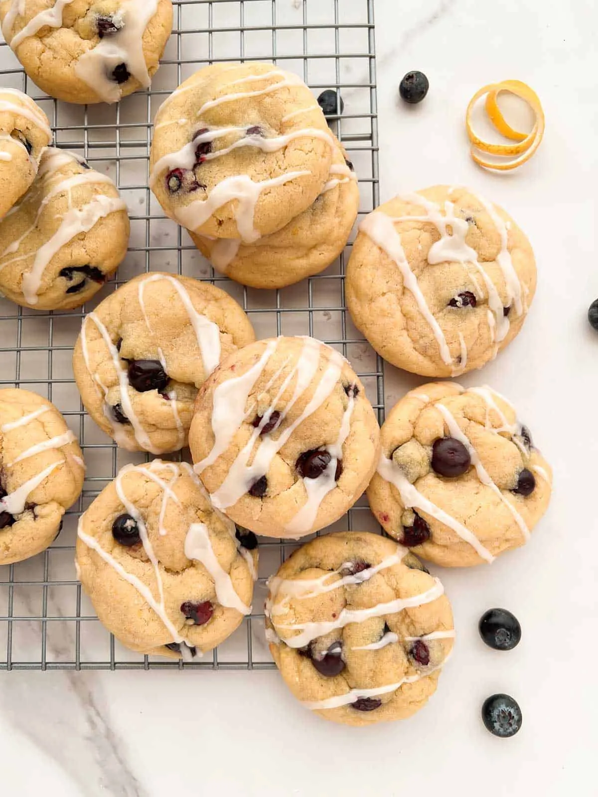 Lemon Blueberry Cookies