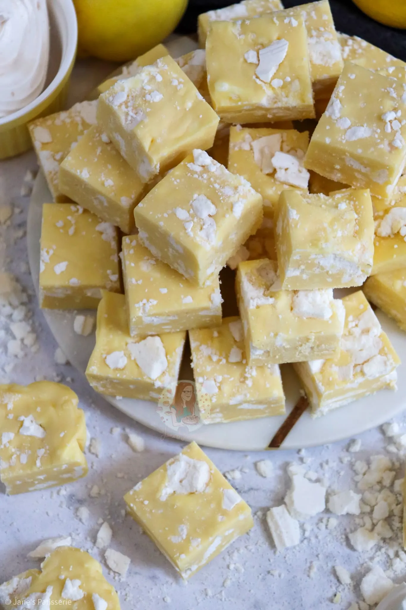 Lemon Meringue Fudge! - Jane's Patisserie