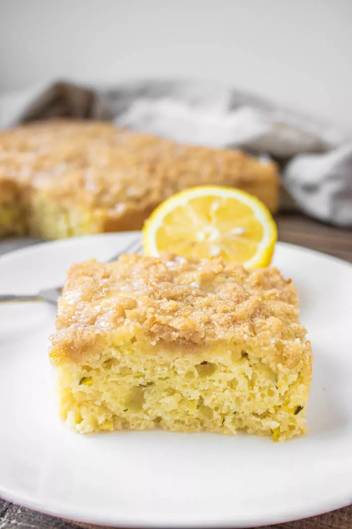 Lemon Zucchini Coffee Cake