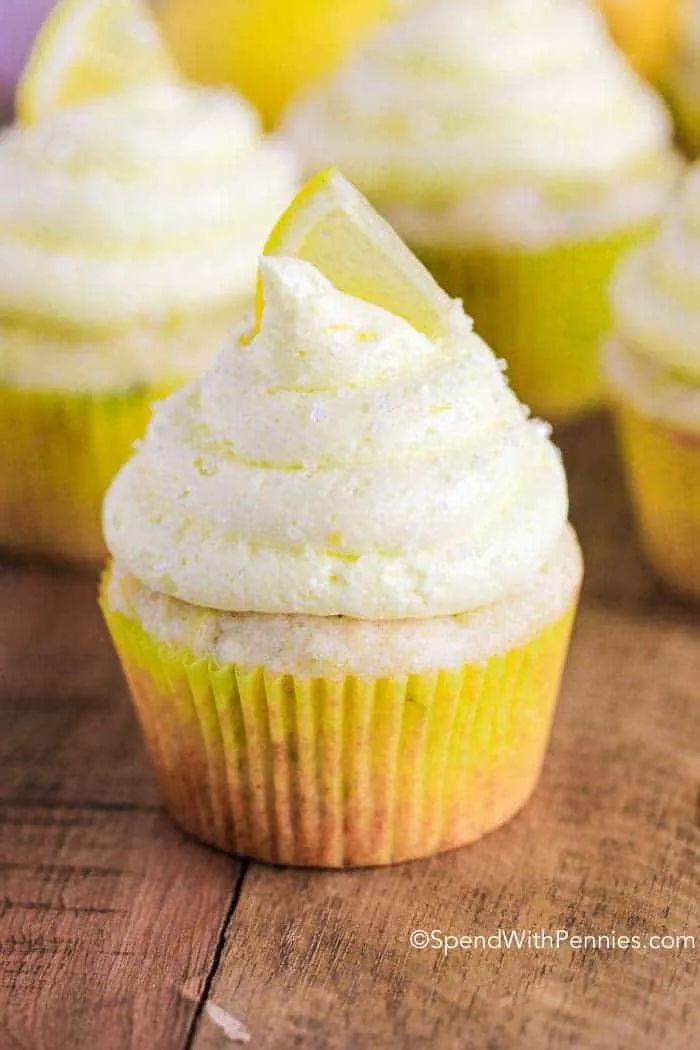 Lemon Zucchini Cupcakes