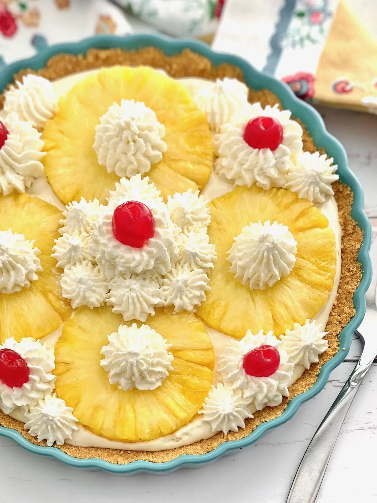 No Bake Pineapple Pie