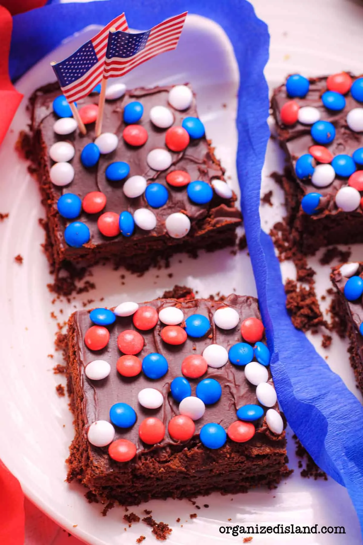 Patriotic Brownies