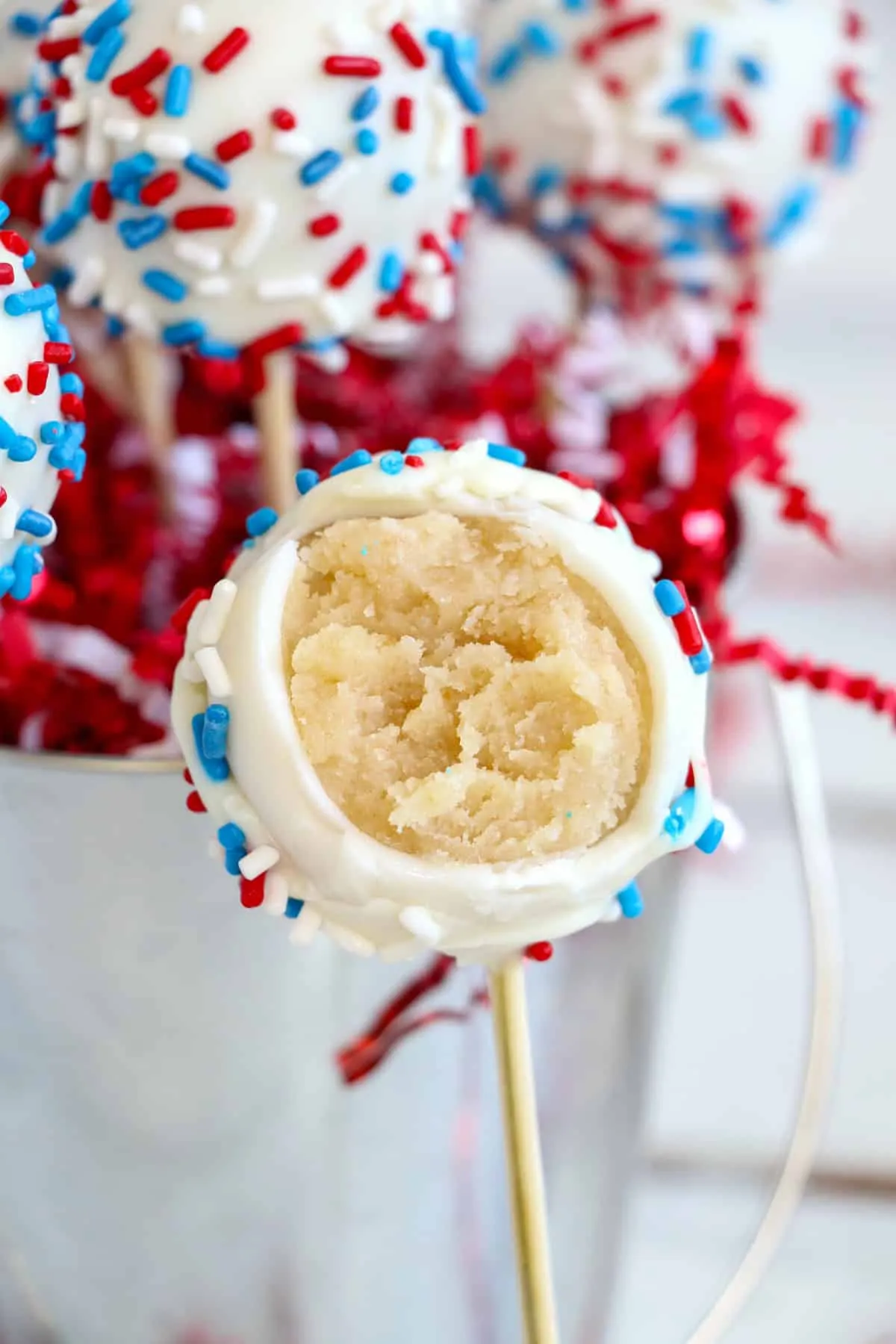 Patriotic Cake Pops