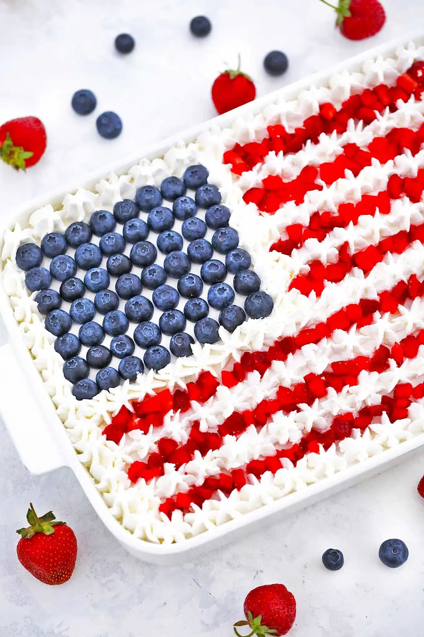 Patriotic Poke Cake Recipe