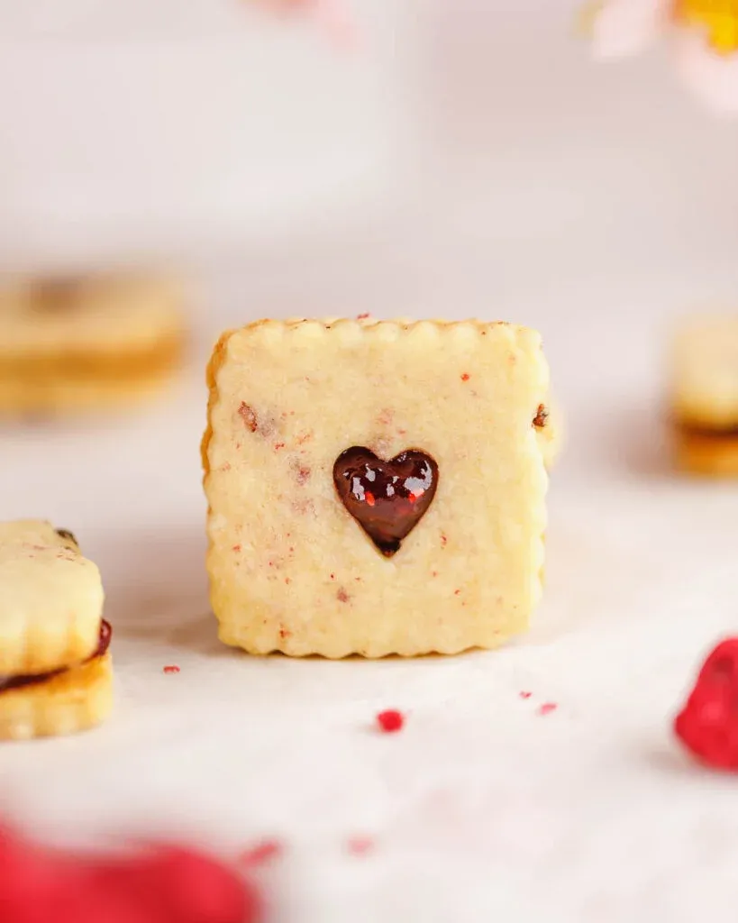 Raspberry Shortbread Cookie Recipe