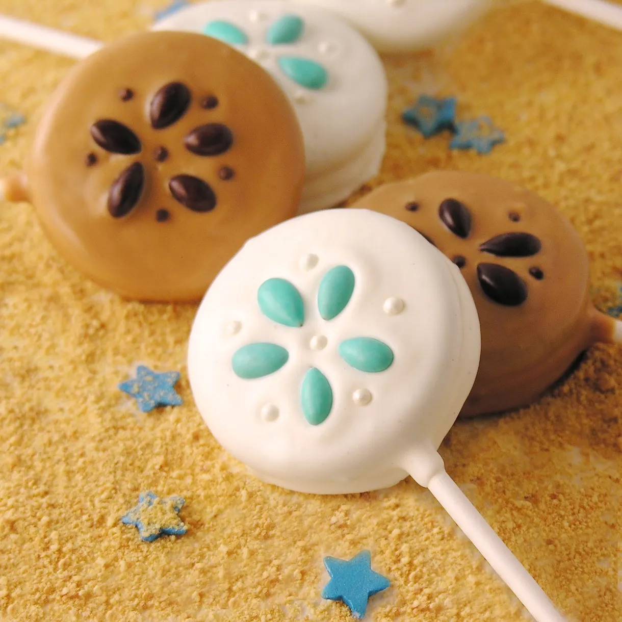 Seashell Oreo Pops!