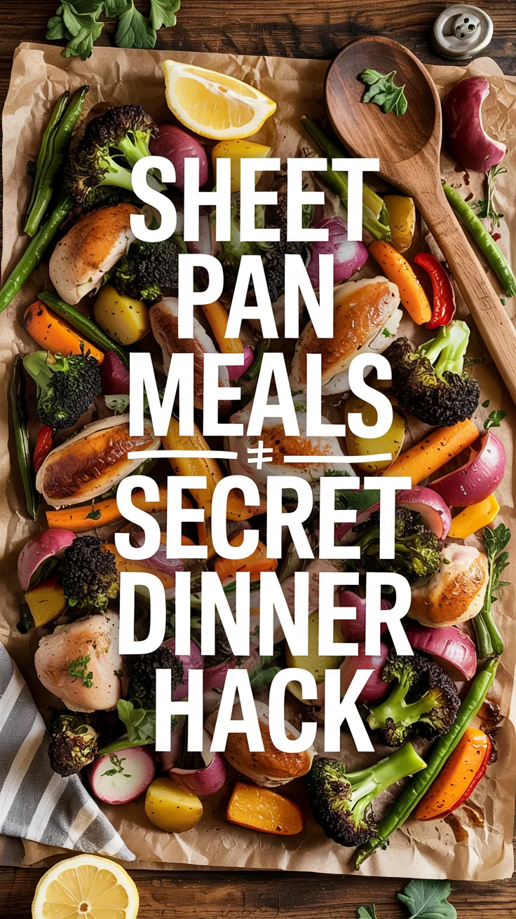 Sheet pan meals are the ultimate weeknight dinner hack—quick to prep, easy to clean up, and full of flavor! 🍽️✨ Here are 7 reasons why every busy mom needs a few in her back pocket.