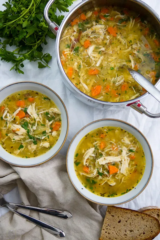 Simple Chicken Potato Soup Recipe