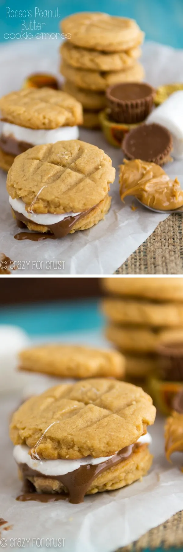 Slam Dunk Peanut Butter Cookie Reese’s S’mores