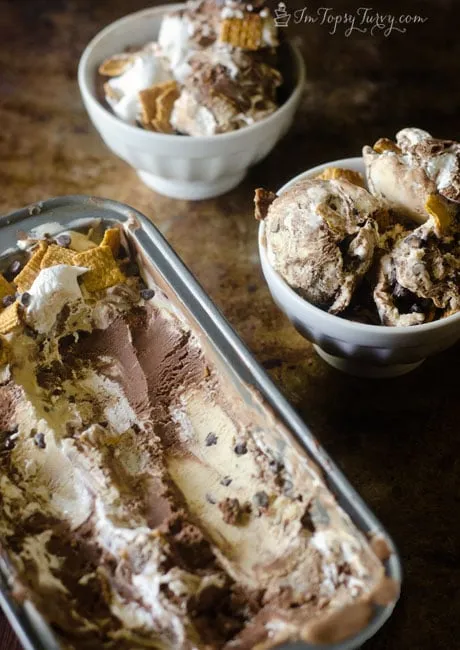 S'mores Ice Cream Recipe