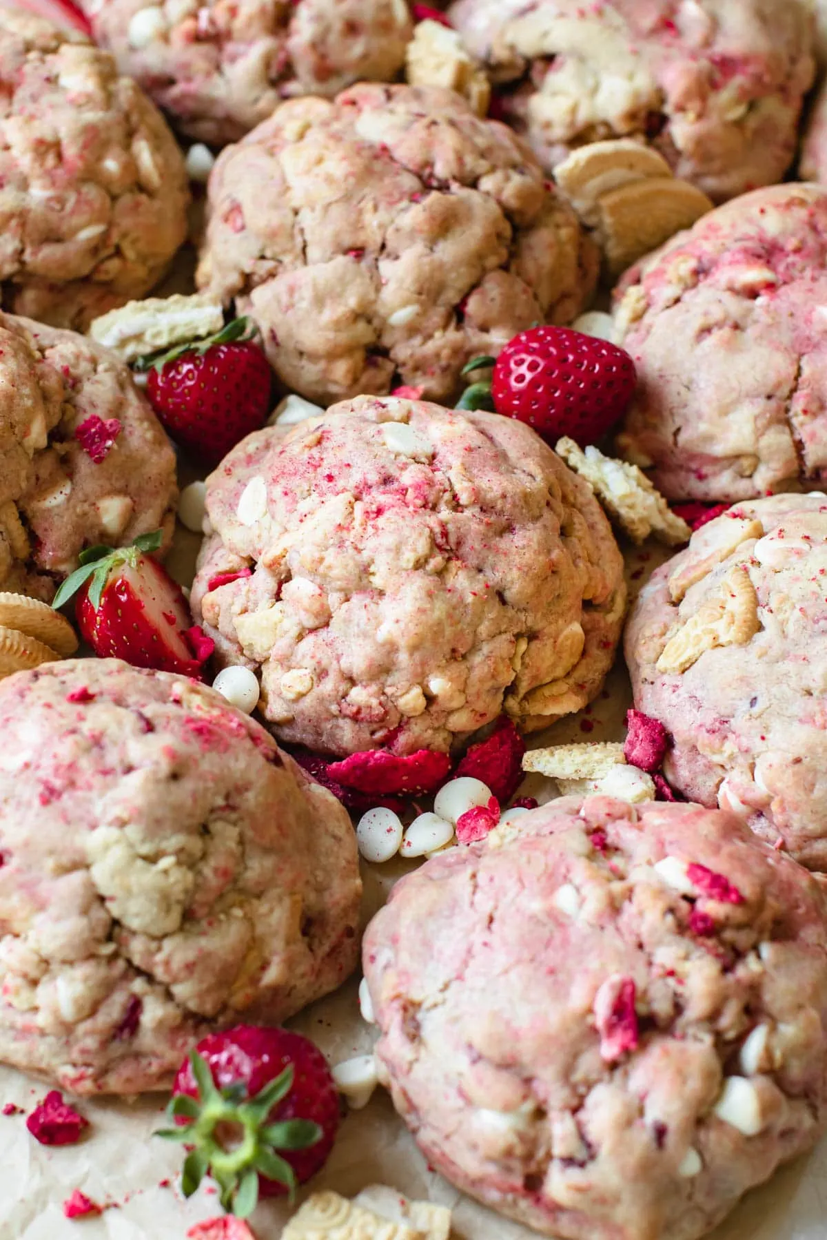 Strawberry Shortcake Cookies