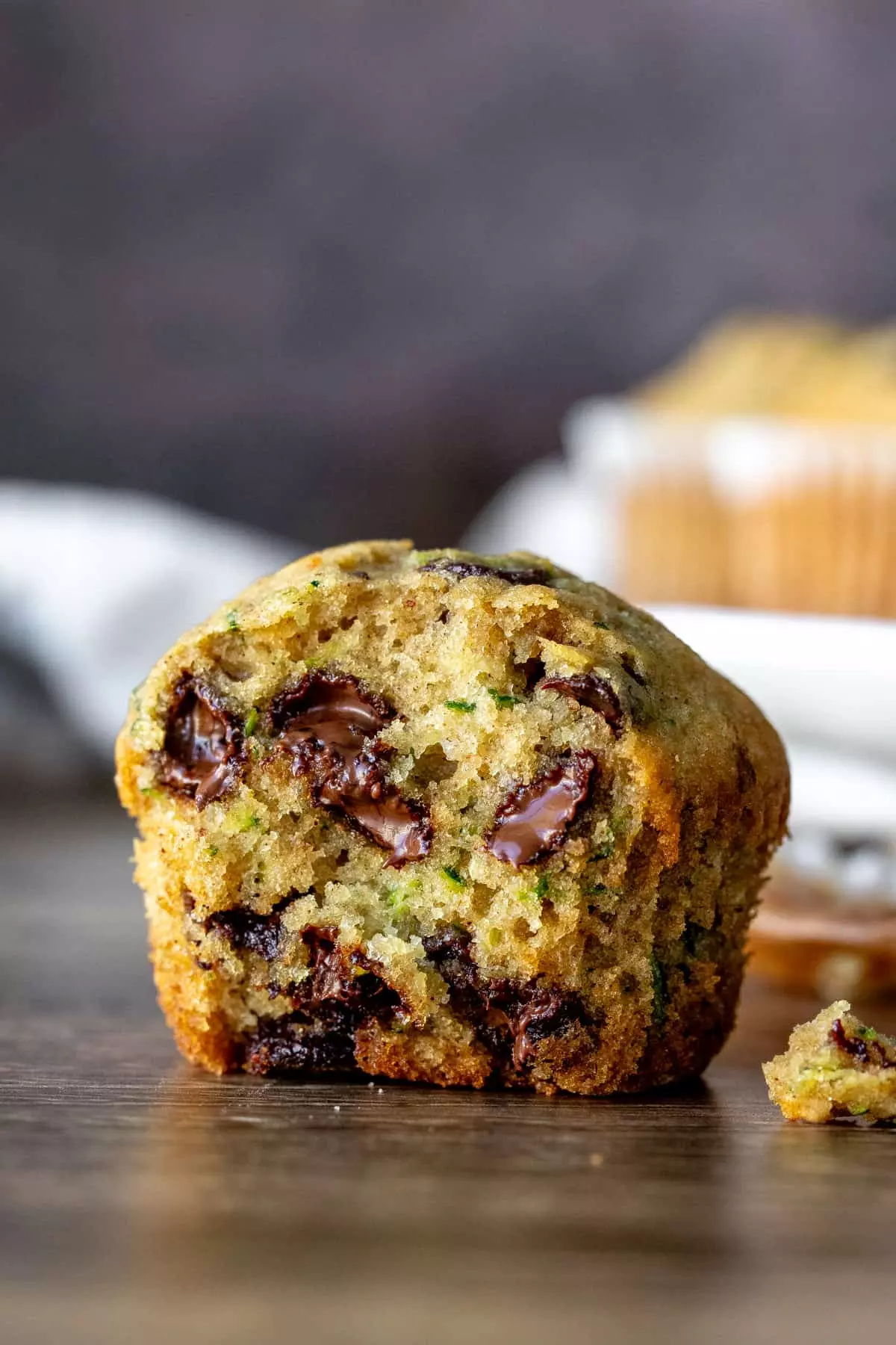 Zucchini Chocolate Chip Muffins